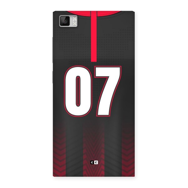 Jersy No 7 Back Case for Mi3