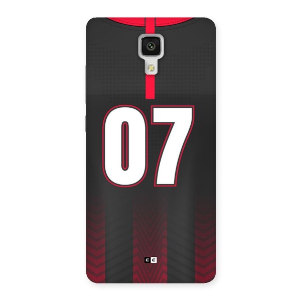 Jersy No 7 Back Case for Mi4