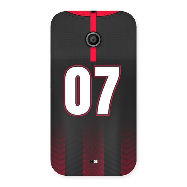 Jersy No 7 Back Case for Moto E