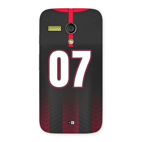 Jersy No 7 Back Case for Moto G