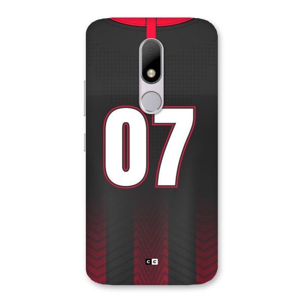 Jersy No 7 Back Case for Moto M