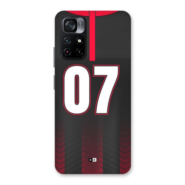 Jersy No 7 Back Case for Poco M4 Pro 5G