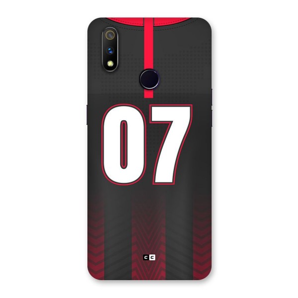 Jersy No 7 Back Case for Realme 3 Pro