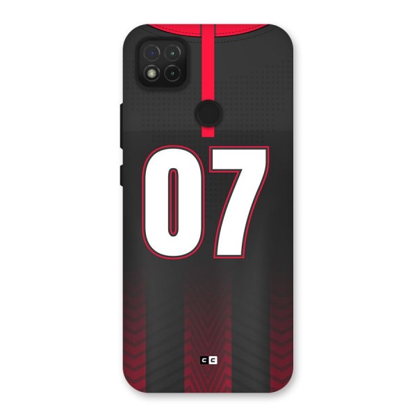 Jersy No 7 Back Case for Redmi 9C