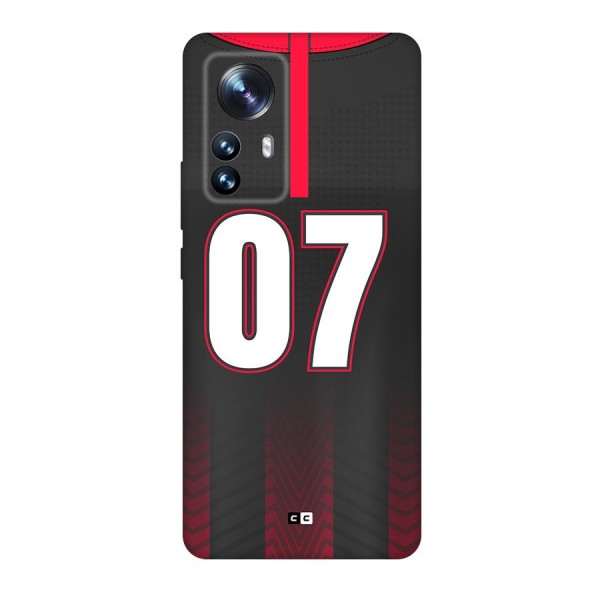 Jersy No 7 Back Case for Xiaomi 12 Pro