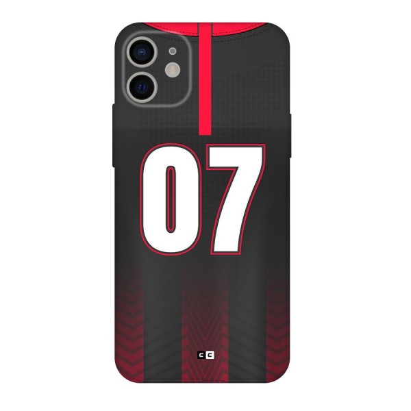 Jersy No 7 Back Case for iPhone 11