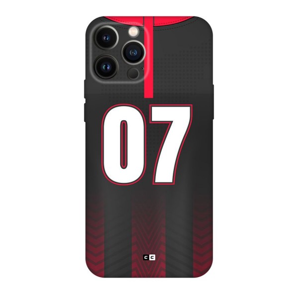 Jersy No 7 Back Case for iPhone 13 Pro Max