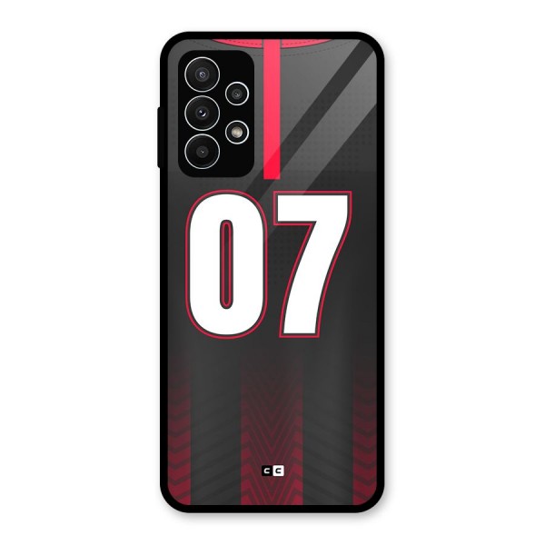 Jersy No 7 Glass Back Case for Galaxy A23