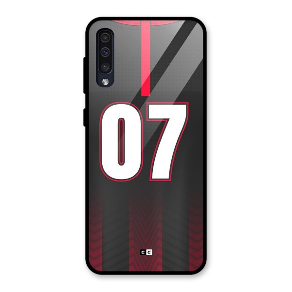 Jersy No 7 Glass Back Case for Galaxy A50s