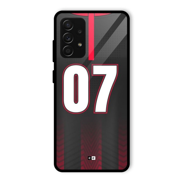 Jersy No 7 Glass Back Case for Galaxy A53 5G