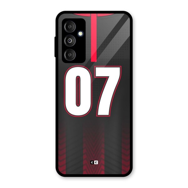 Jersy No 7 Glass Back Case for Galaxy M14 5G