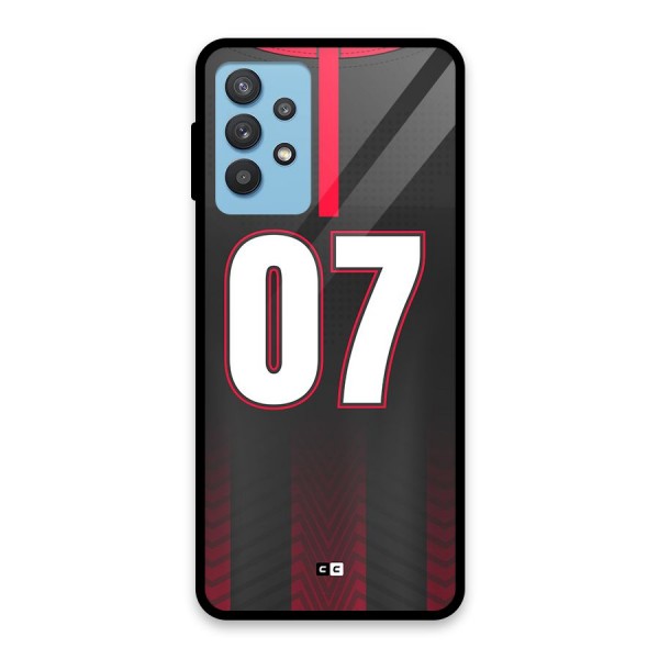 Jersy No 7 Glass Back Case for Galaxy M32 5G