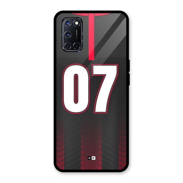 Jersy No 7 Glass Back Case for Oppo A52