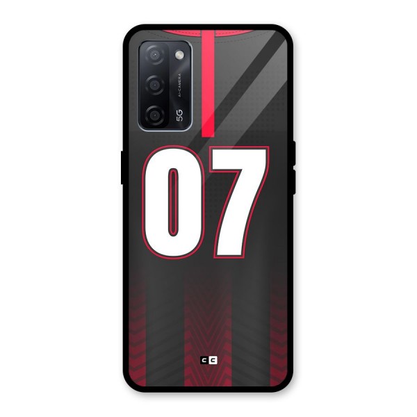 Jersy No 7 Glass Back Case for Oppo A53s 5G