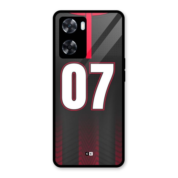 Jersy No 7 Glass Back Case for Oppo A77s