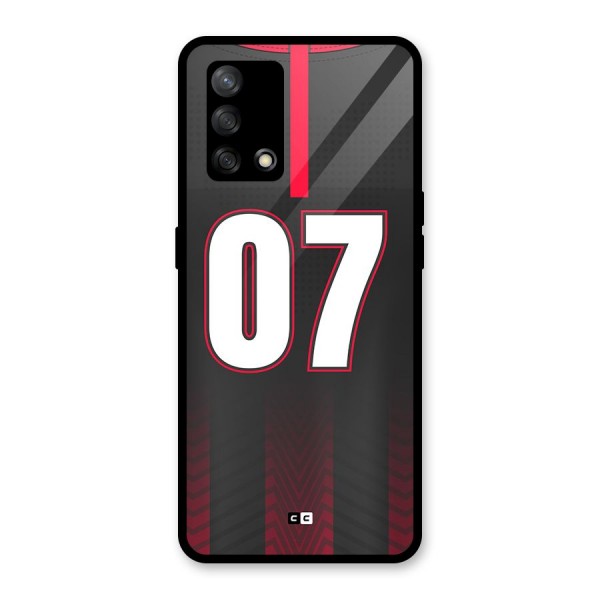 Jersy No 7 Glass Back Case for Oppo F19