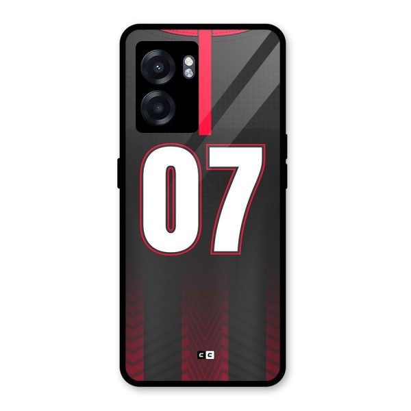 Jersy No 7 Glass Back Case for Oppo K10 (5G)