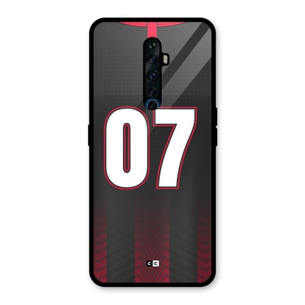 Jersy No 7 Glass Back Case for Oppo Reno2 Z