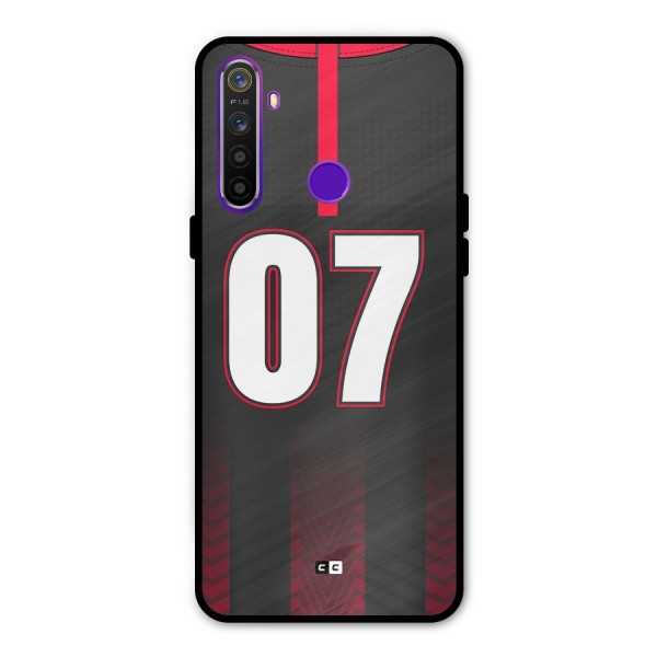 Jersy No 7 Glass Back Case for Realme 5s