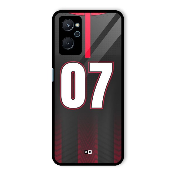 Jersy No 7 Glass Back Case for Realme 9i