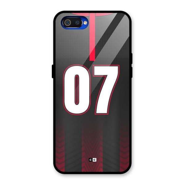 Jersy No 7 Glass Back Case for Realme C2