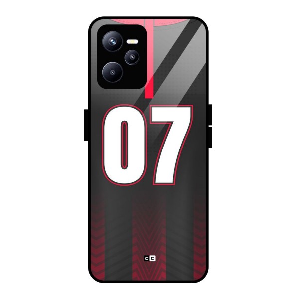 Jersy No 7 Glass Back Case for Realme C35