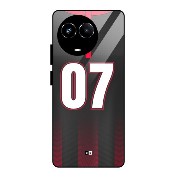 Jersy No 7 Glass Back Case for Realme Narzo 60X