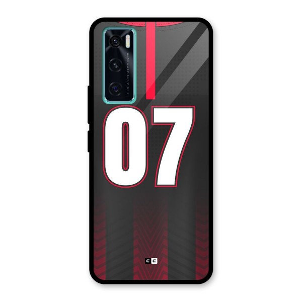 Jersy No 7 Glass Back Case for Vivo V20 SE