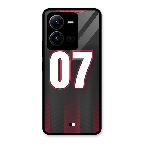 Jersy No 7 Glass Back Case for Vivo V25