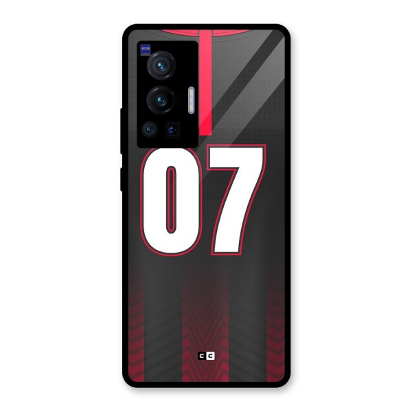 Jersy No 7 Glass Back Case for Vivo X70 Pro