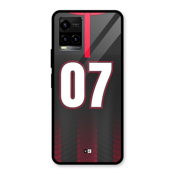 Jersy No 7 Glass Back Case for Vivo Y21A