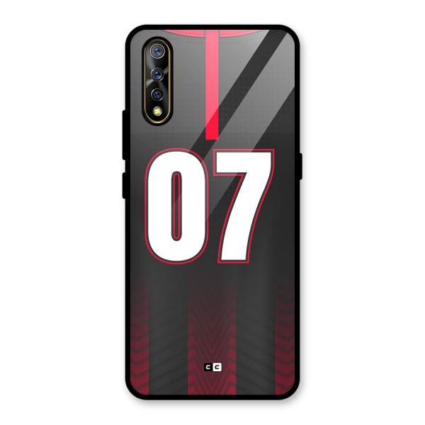 Jersy No 7 Glass Back Case for Vivo Z1x