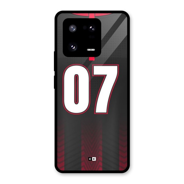 Jersy No 7 Glass Back Case for Xiaomi 13 Pro