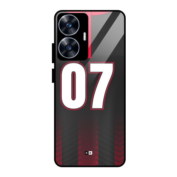 Jersy No 7 Glass Back Case for realme C55