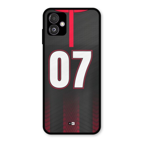 Jersy No 7 Metal Back Case for Galaxy F14