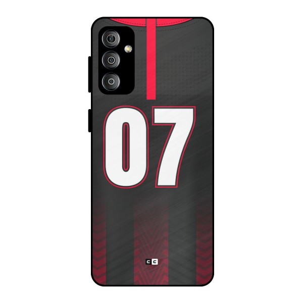 Jersy No 7 Metal Back Case for Galaxy F23