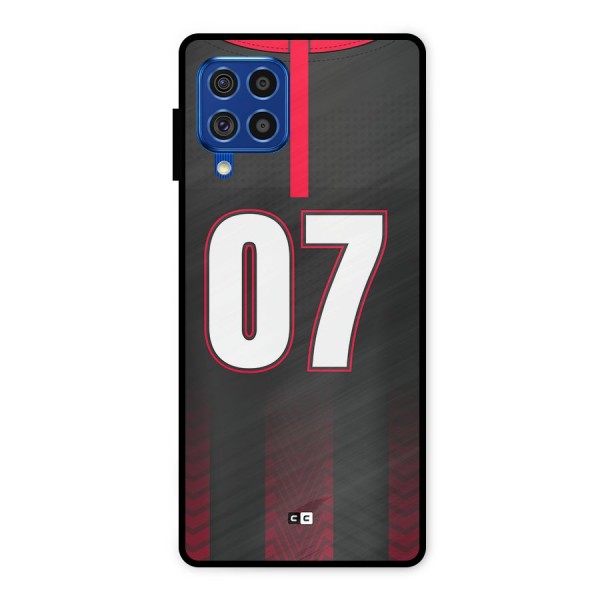 Jersy No 7 Metal Back Case for Galaxy F62