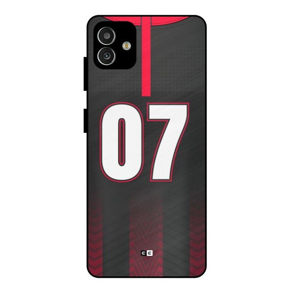 Jersy No 7 Metal Back Case for Galaxy M13 5G