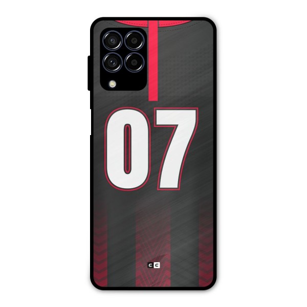 Jersy No 7 Metal Back Case for Galaxy M53 5G