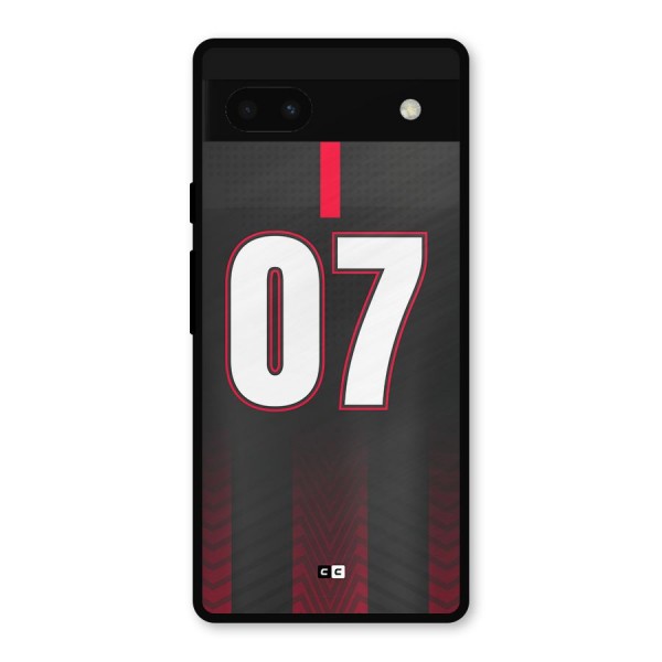 Jersy No 7 Metal Back Case for Google Pixel 6a