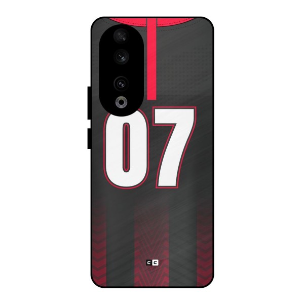 Jersy No 7 Metal Back Case for Honor 90