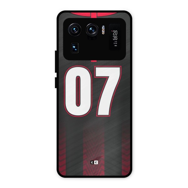 Jersy No 7 Metal Back Case for Mi 11 Ultra