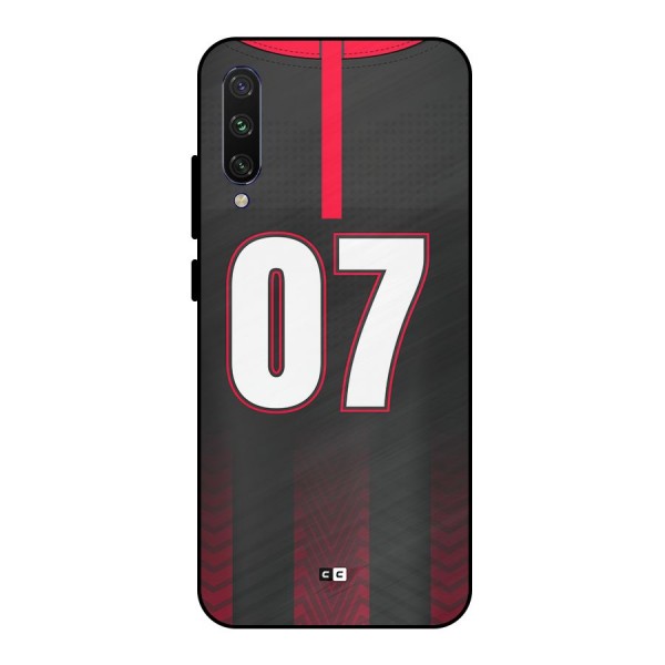 Jersy No 7 Metal Back Case for Mi A3