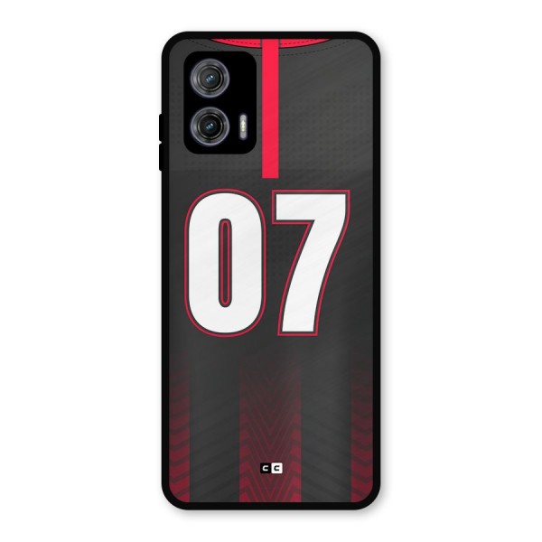 Jersy No 7 Metal Back Case for Moto G73