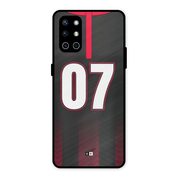 Jersy No 7 Metal Back Case for OnePlus 9R