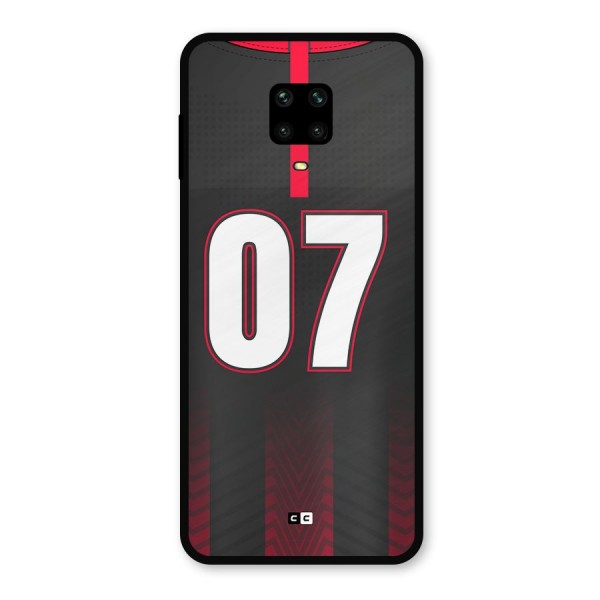 Jersy No 7 Metal Back Case for Poco M2 Pro