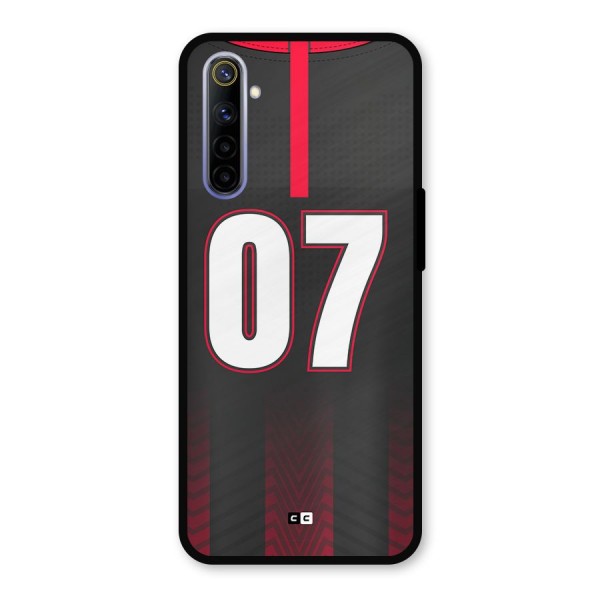 Jersy No 7 Metal Back Case for Realme 6