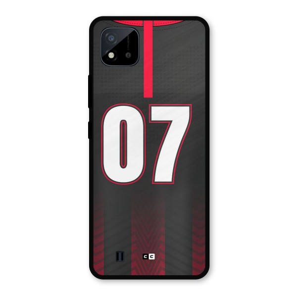 Jersy No 7 Metal Back Case for Realme C11 2021