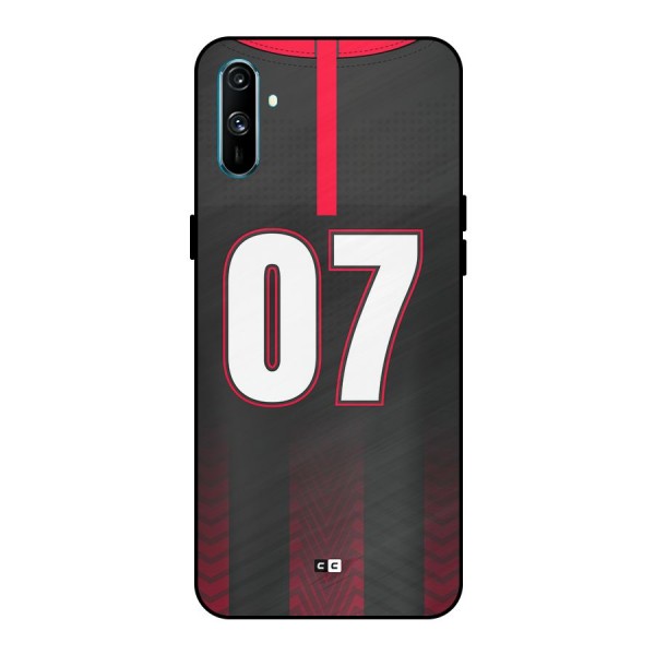 Jersy No 7 Metal Back Case for Realme C3