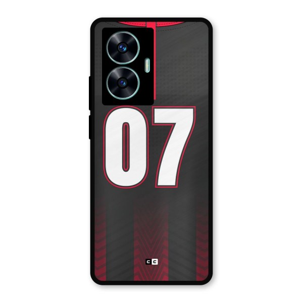 Jersy No 7 Metal Back Case for Realme C55